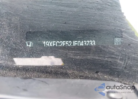 2018 Honda Civic Lx из США, поврежденный, VIN 19XFC2F52JE043733